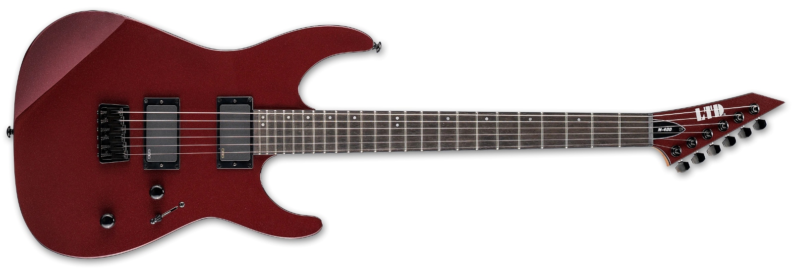 גיטרה חשמלית ESP LTD M-400HT Scarlet Metallic 