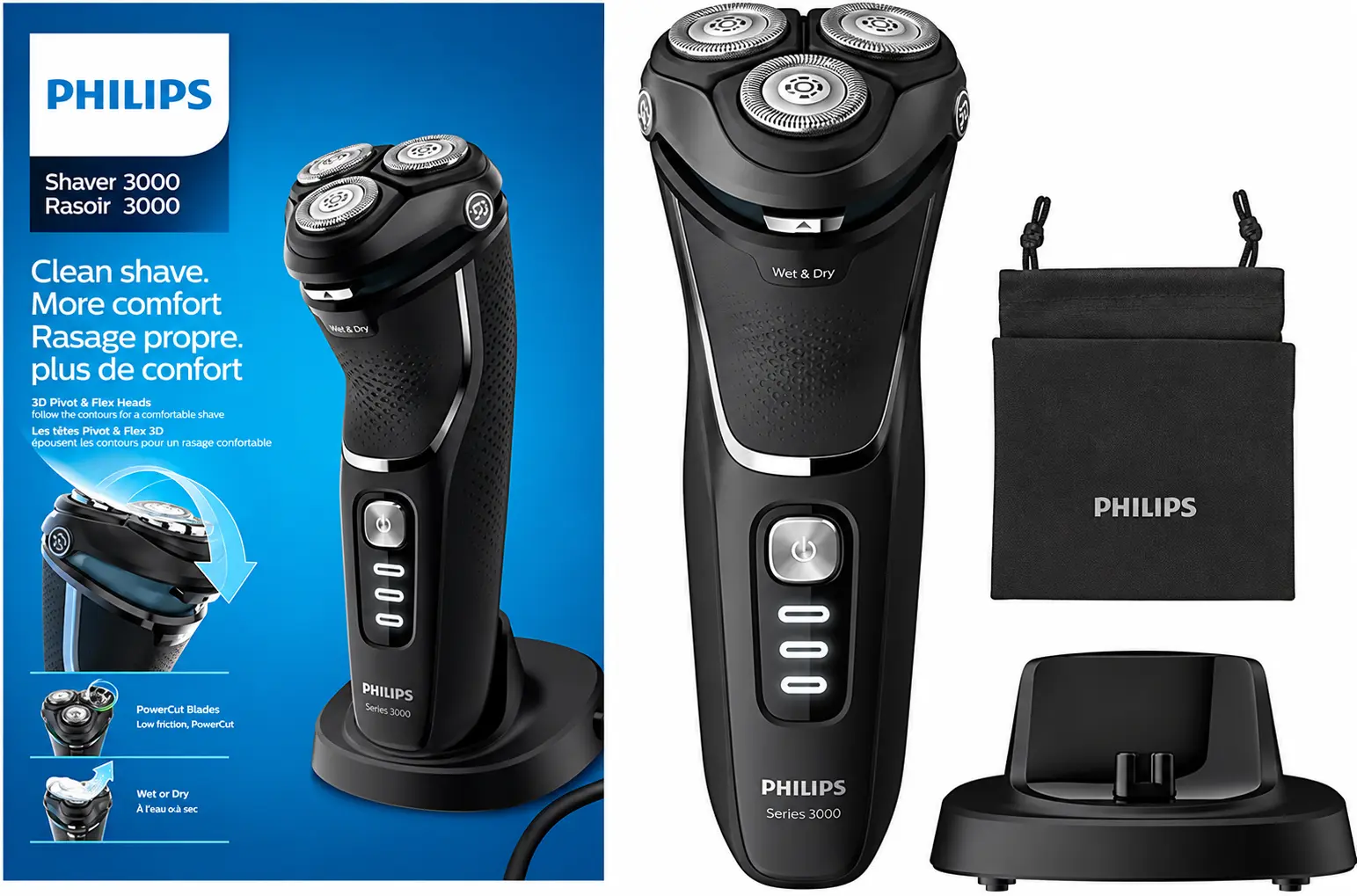 מכונת גילוח פיליפס Philips S3332/54 