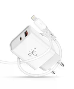 מטען 25W עם כבל PD Lightning מבית BeeTech