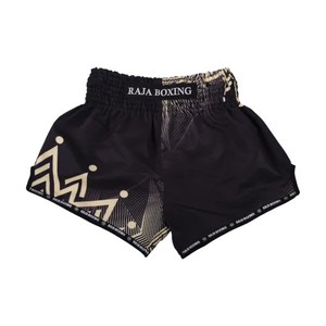 מכנסי RAJA BOXING שחור זהב