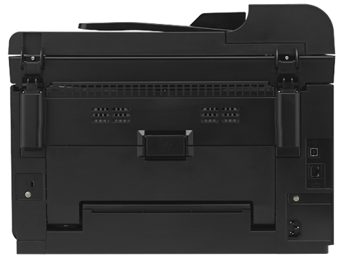 מדפסת לייזר צבעונית משולבת HP LaserJet Pro 100 color MFP M175nw – מבט אחורי