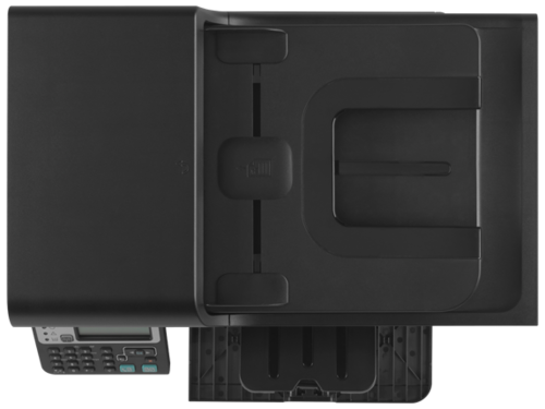 מדפסת לייזר משולבת שחור-לבן HP LaserJet Pro M1217nfw – מבט מלמעלה על מזין המסמכים האוטומטי