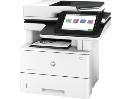 מדפסת לייזר משולבת שחור לבן HP LaserJet Enterprise MFP M528dn – מבט מצד שמאל