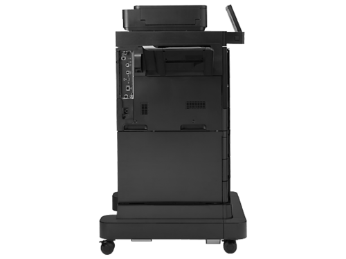 מדפסת לייזר צבעונית משולבת HP Color LaserJet Enterprise MFP M680f – מבט מאחור