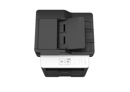 מדפסת לייזר משולבת שחור לבן KONICA MINOLTA bizhub 4020i – מבט מלמעלה על מזין המסמכים ולוח הבקרה