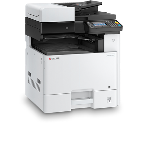 מדפסת לייזר משולבת צבע KYOCERA ECOSYS M8124cidn – מבט זוויתי