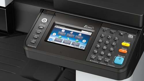 מדפסת לייזר משולבת צבע KYOCERA ECOSYS M8124cidn – לוח הבקרה