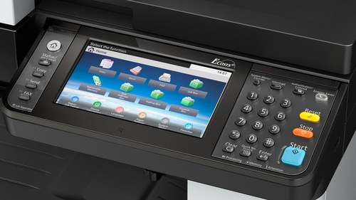 מדפסת לייזר משולבת צבע KYOCERA ECOSYS M8130cidn – לוח הבקרה