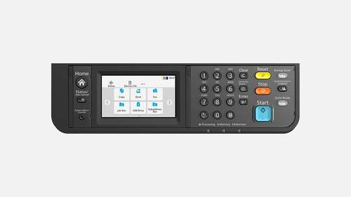 מדפסת לייזר משולבת צבע A4 KYOCERA ECOSYS MA2600cfx – לוח הבקרה