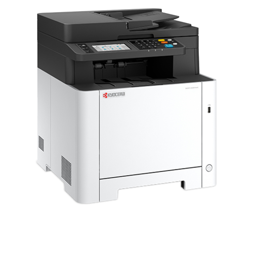 מדפסת לייזר משולבת צבע A4 KYOCERA ECOSYS MA2600cwfx – מבט משולב שמאלי