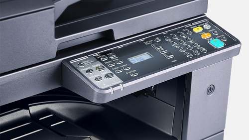 מדפסת לייזר משולבת שחור לבן KYOCERA TASKalfa 2020 – לוח הבקרה