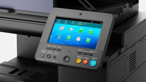 מדפסת לייזר משולבת KYOCERA TASKalfa 508ci – לוח הבקרה