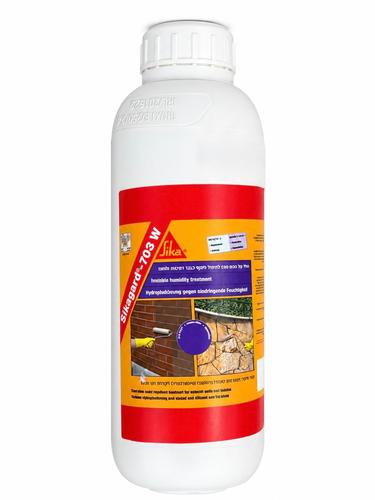 סיקה גרד  Sikagard 703 W חומר איטום שקוף דוחה מים לקירות וחזיתות 1 ליטר