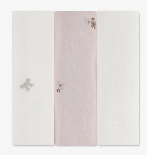 סט שלישית חיתולים Cotton Cloud מיננה ורוד 