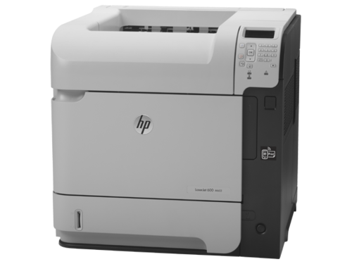 מדפסת לייזר משרדית HP LaserJet Enterprise 600 M602n – מבט אלכסוני מהצד השמאלי