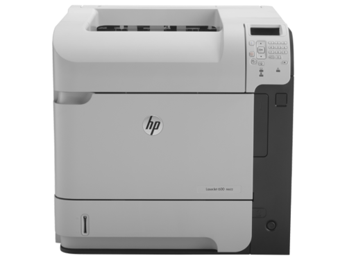 מדפסת לייזר משרדית HP LaserJet Enterprise 600 M602n – מבט קדמי-אלכסוני מרכזי