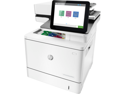 מדפסת לייזר צבעונית משולבת HP Color LaserJet Enterprise MFP M578dn – מבט מהצד השמאלי