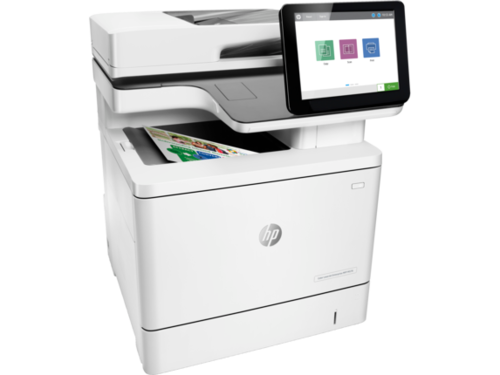 מדפסת לייזר צבעונית משולבת HP Color LaserJet Enterprise MFP M578dn – מבט מהצד הימני