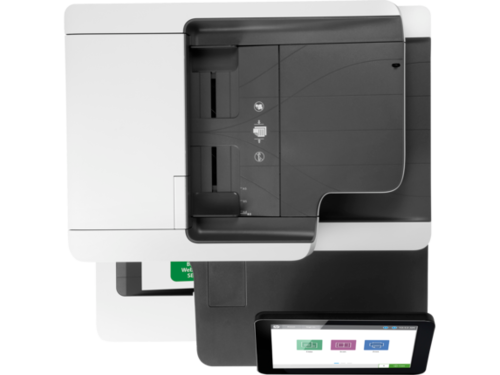 מדפסת לייזר צבעונית משולבת HP Color LaserJet Enterprise MFP M578dn – מבט מלמעלה כשהיא סגורה