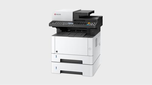מדפסת לייזר משולבת שחור-לבן A4 KYOCERA ECOSYS M2135dn – מבט זוויתי