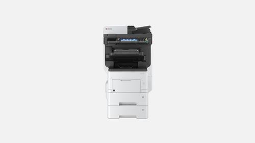 מדפסת לייזר משולבת שחור לבן A4 KYOCERA ECOSYS M3860idnf – מבט קדמי