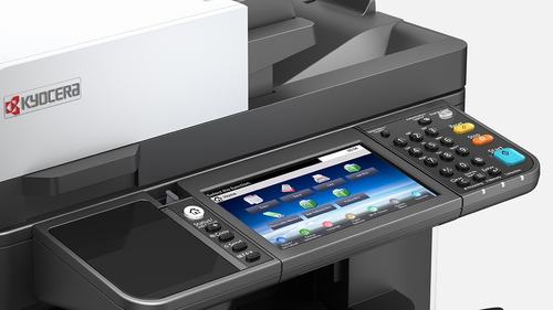מדפסת לייזר משולבת שחור לבן A4 KYOCERA ECOSYS M3860idnf – לוח הבקרה