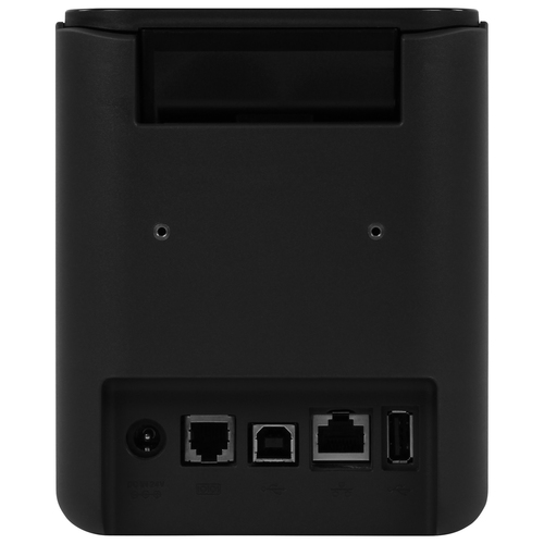 מדפסת מדבקות שולחנית רשתית Brother PT-P950NW – לוח החיבורים האחורי