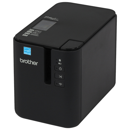 מדפסת מדבקות שולחנית Brother PT-P950NW – מבט משמאל