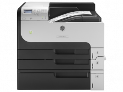 HP LaserJet Enterprise 700 Printer M712xh מדפסת לייזר משרדית שחור־לבן A3 | הדפסה בלבד