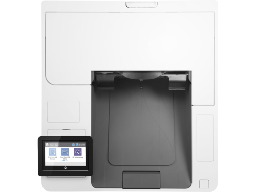מדפסת לייזר שחור-לבן HP LaserJet Enterprise M609x – מבט מלמעלה, סגורה