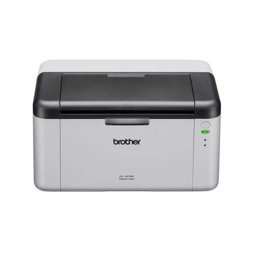 מדפסת לייזר שחור-לבן Brother HL-1210W – מבט מלפנים