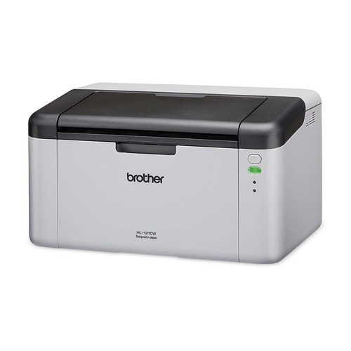 מדפסת לייזר שחור-לבן Brother HL-1210W – מבט מהצד