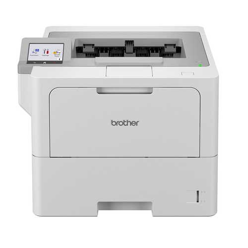 מדפסת רשת לייזר מונו מקצועית Brother HL-L6410DN – מבט מלפנים