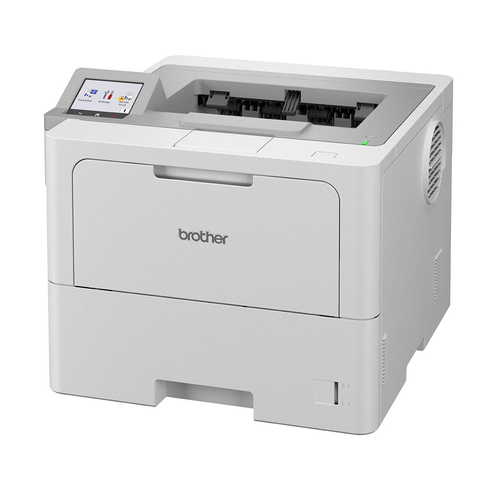מדפסת רשת לייזר מונו מקצועית Brother HL-L6410DN – מבט מהצד השמאלי