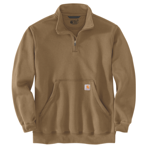 סווטשירט LOOSE FIT עם רוכסן אורך רבע וצווארון - קארהארט - תמונה 2