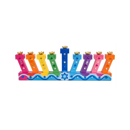 חנוכיה MDF מעוצבת 10/31 ס