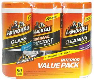 18782 ARMOR ALL INTERIOR VALUE PACK WIPES