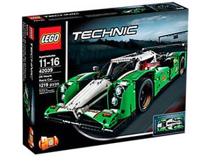 לגו טכני - מכונית מרוץ 24 שעות - LEGO 42039