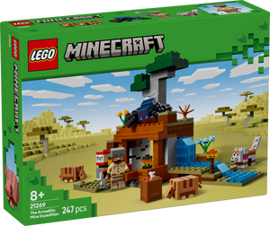 לגו מיינקראפט - מסע כרייה עם הארמדיל - LEGO Minecraft The Armadillo Mine Expedition 21269
