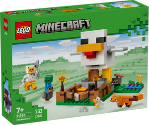 לגו מיינקראפט - חוות תרנגלות - LEGO Minecraft Chicken Farm 21585