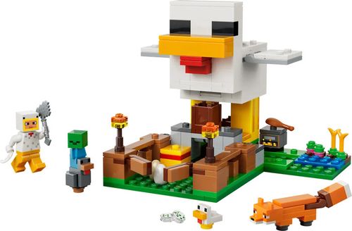 לגו מיינקראפט - חוות תרנגלות - LEGO Minecraft Chicken Farm 21585
