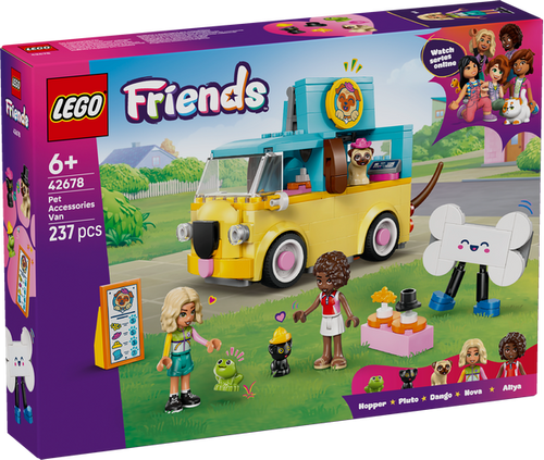 לגו חברות - ואן למכירת אביזרי חיות מחמד - LEGO FriendsLEGO Pet Accessories Van 42678