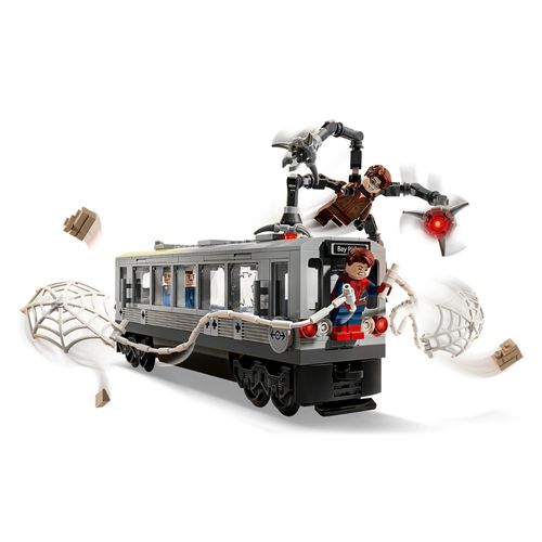 לגו סופר הירו - סצנת רכבת תחתית - LEGO 76321