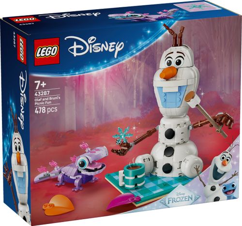 לגו דיסני - פיקניק כיפי אצל אולף וברוני - LEGO Olaf and Bruni's Picnic Fun 43287