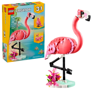 לגו קריאטור - פלמנגו ורוד - LEGO CREATOR 31170