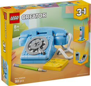 לגו קריאטור - טלפון בסגנון רטרו - LEGO Creator Retro Telephone 31174