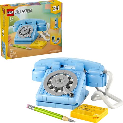 לגו קריאטור - טלפון בסגנון רטרו - LEGO Creator Retro Telephone 31174