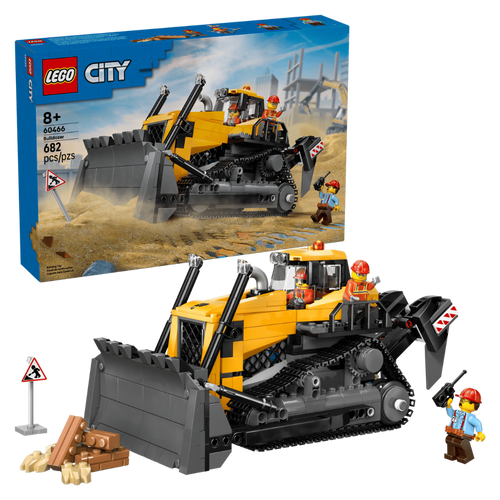 לגו סיטי - דחפור צהוב - 60466 LEGO