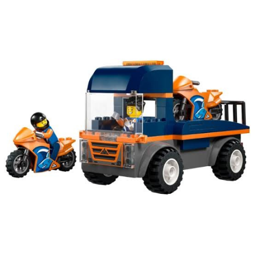 לגו סיטי - משאית להובלת אופנועים - 60491 LEGO