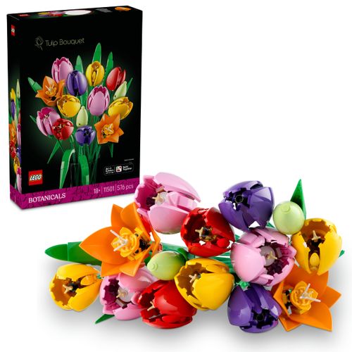 לגו בוטניקה - זר צבעונים - LEGO Tulip Bouquet 11501